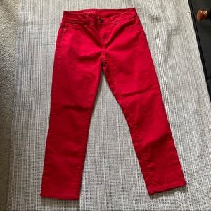 Talbots Signature slim crop jeans Size 4/27